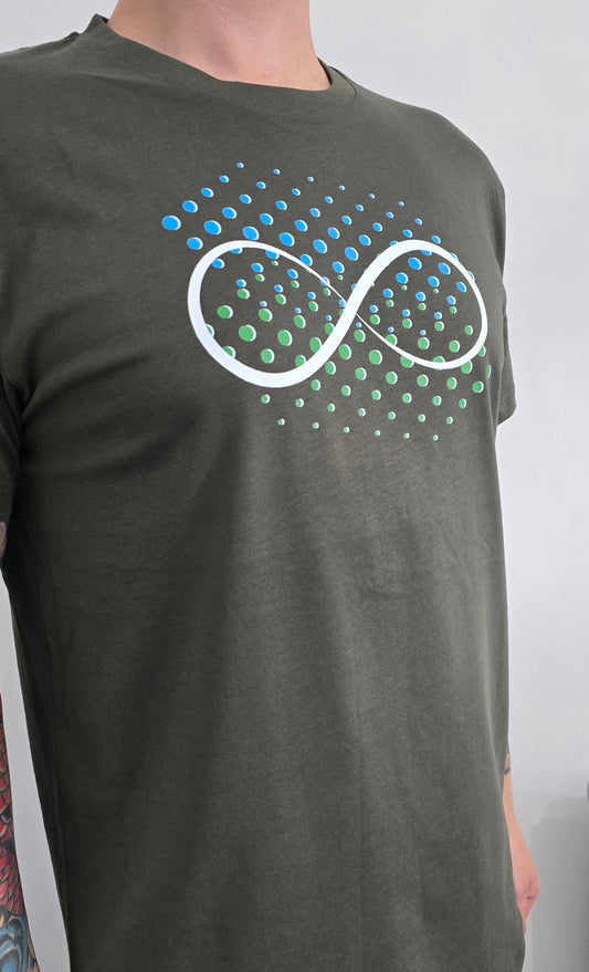 Infinity dot explosion short sleeve tee