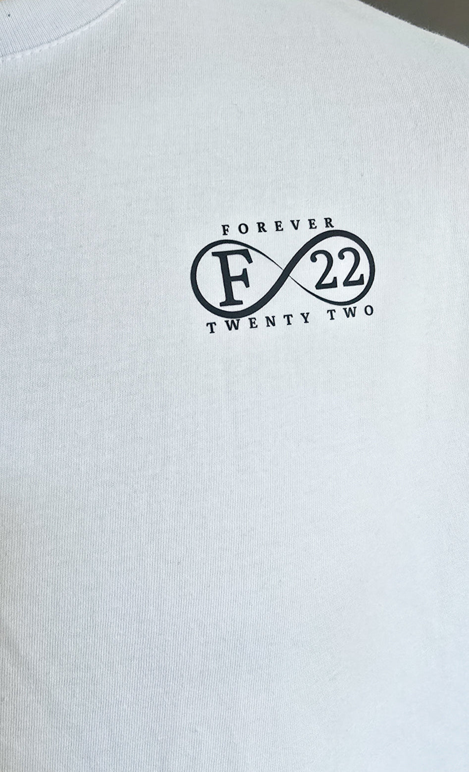 short sleeve word search brand tee