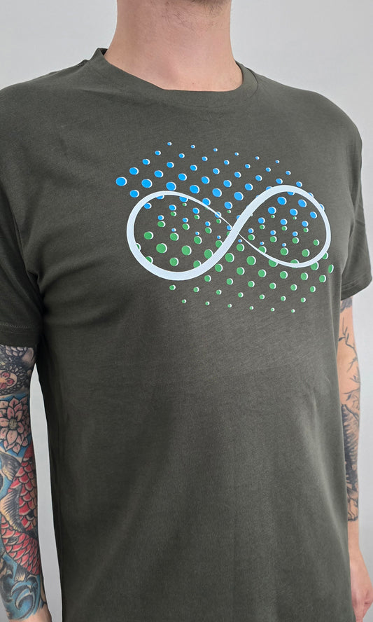 Infinity dot explosion short sleeve tee